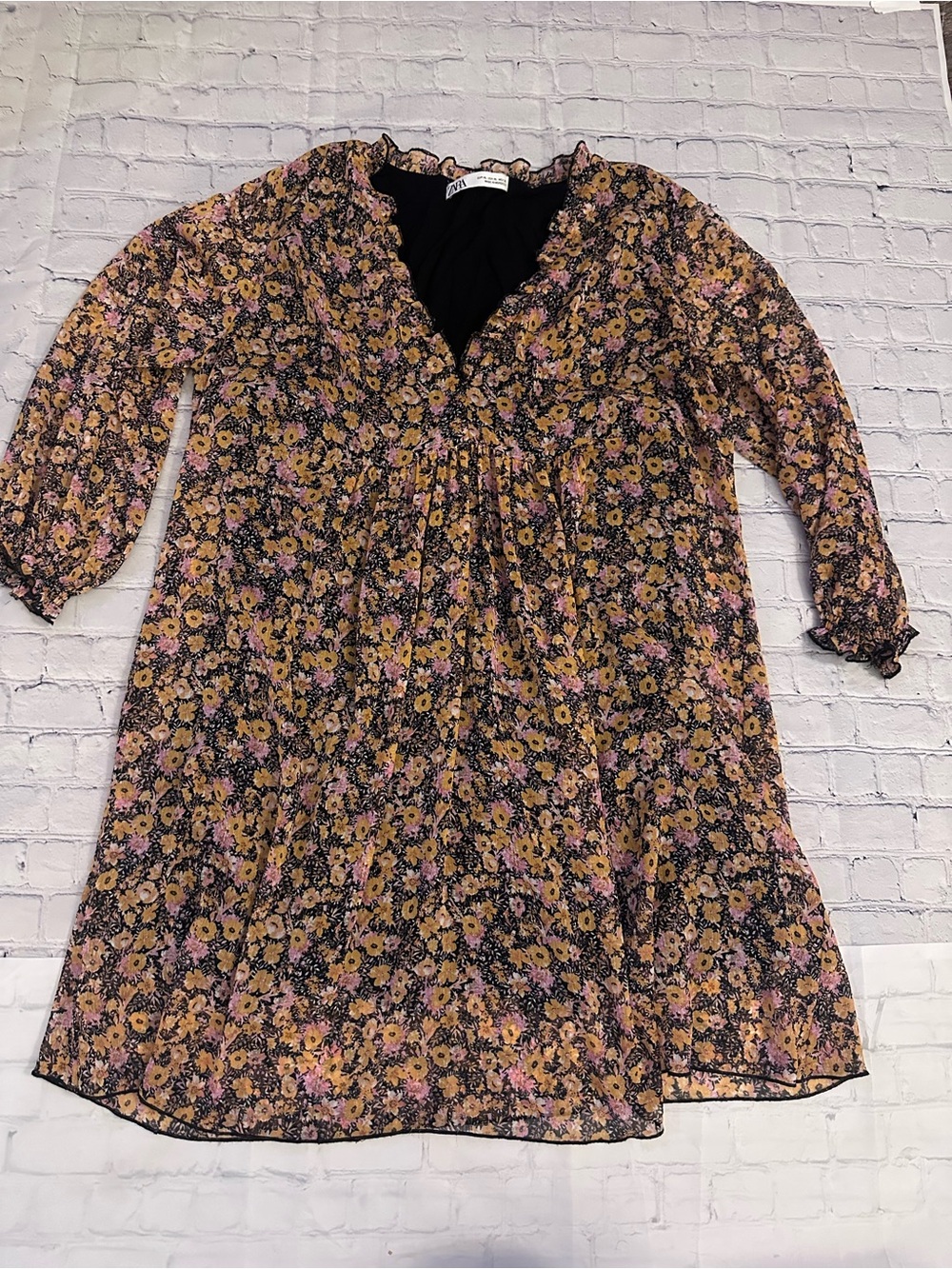 Zara - floral - dress size xl